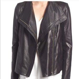 Trouve Black Leather Jacket